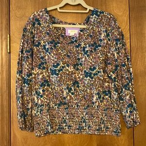 Maeve Floral Blouse - XL